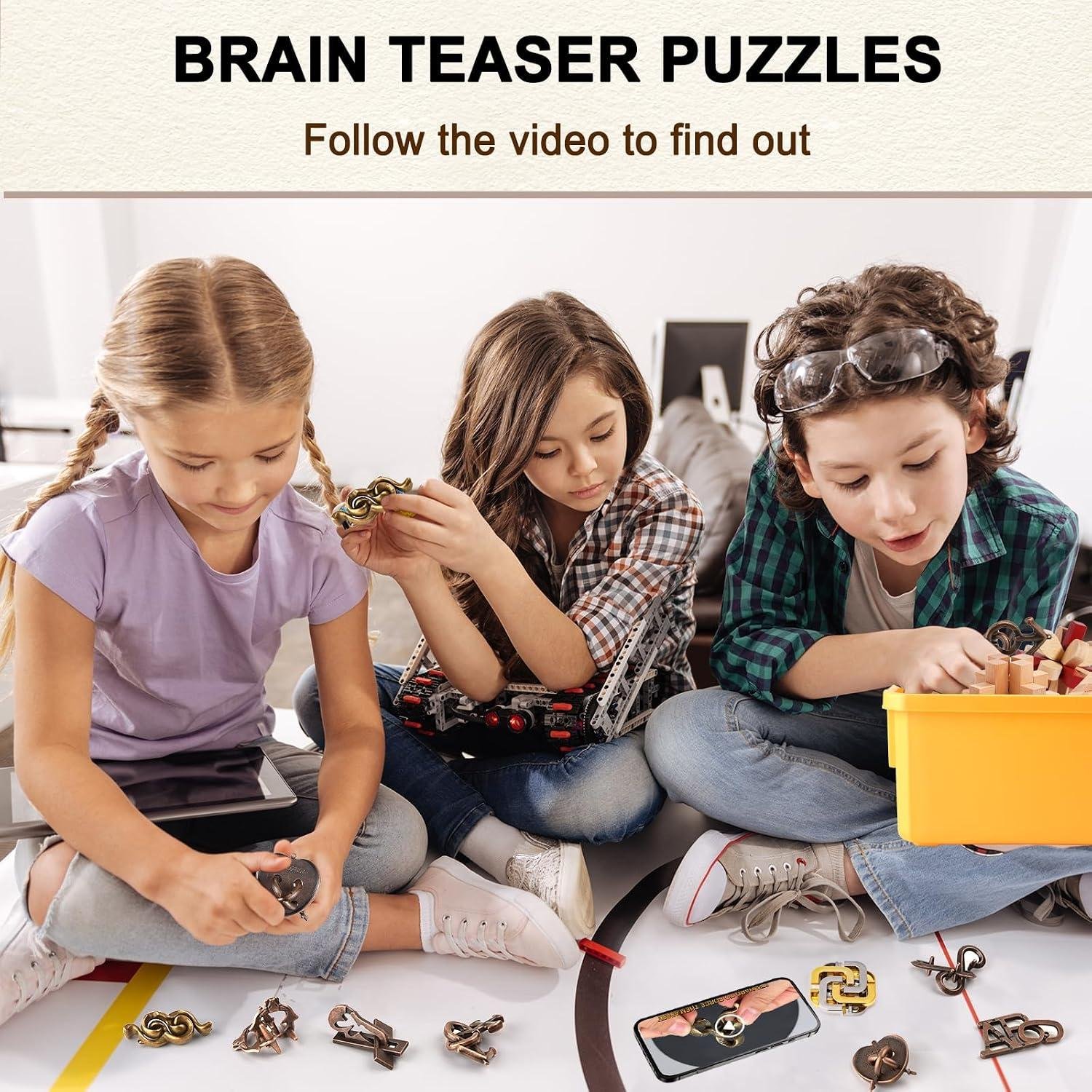 16-PC Brain Teaser ‍Puzzle Set Review: Right Shop Tool?