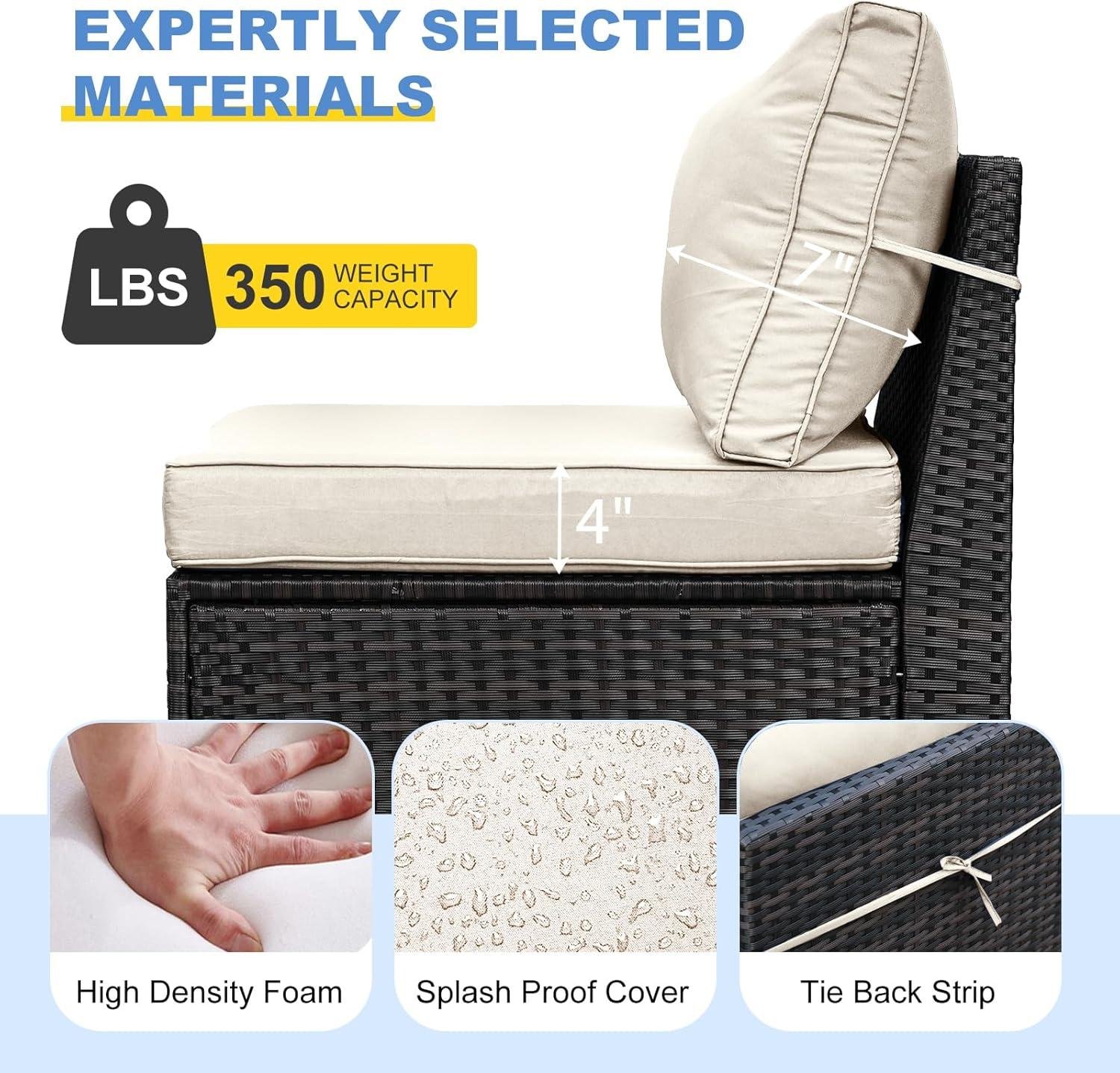 My Take on This 5-Piece Wicker Patio Set (Beige)