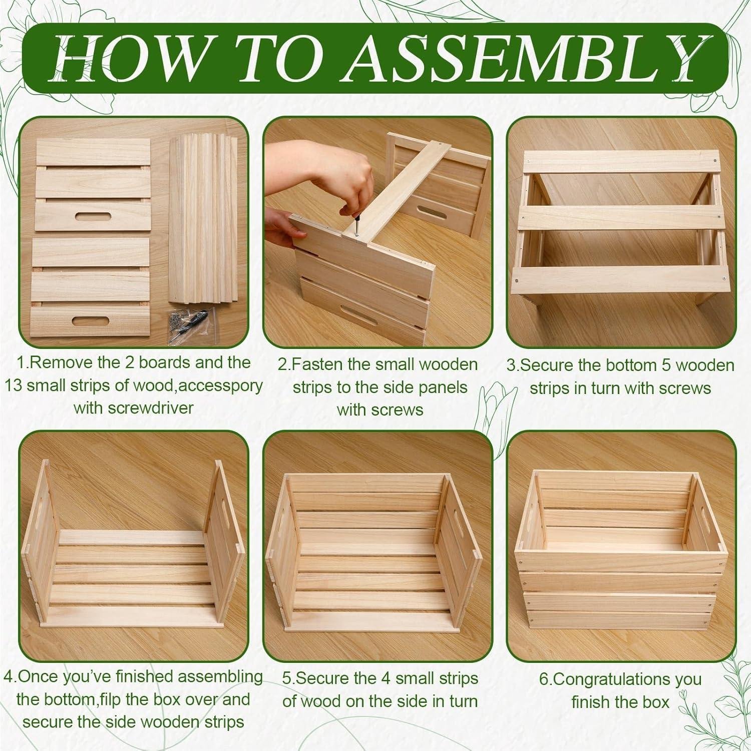 Weysat Wood Crate Storage Box Review: For Our Shop?