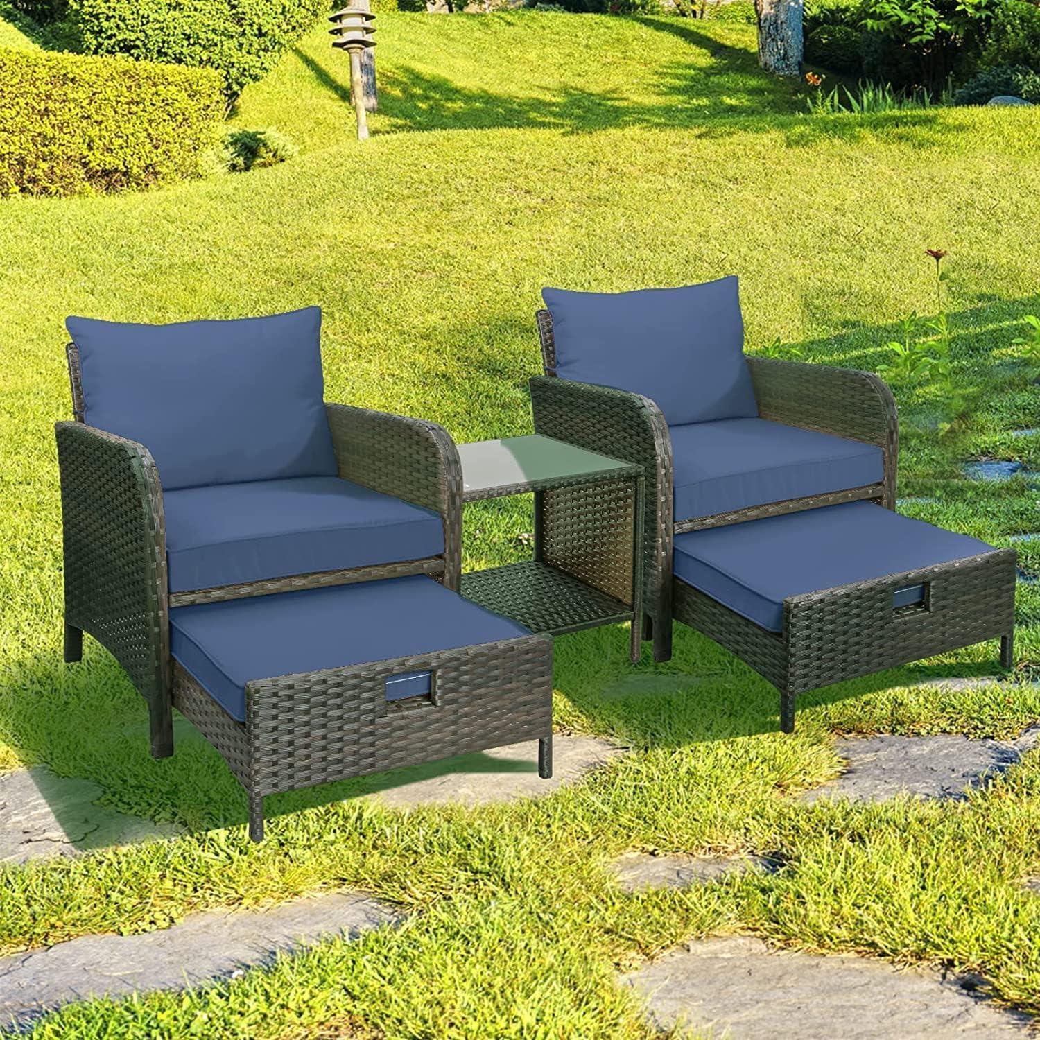 My Take on LEVELEVE 5-Piece Wicker Patio Set