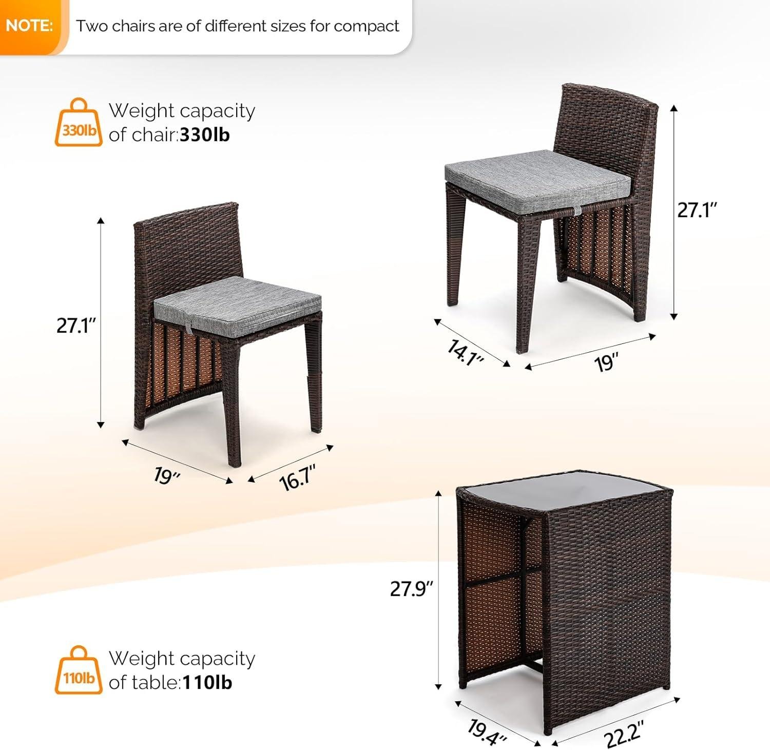 My Take on the Bonnlo Wicker Bistro Set⁤ for Balconies
