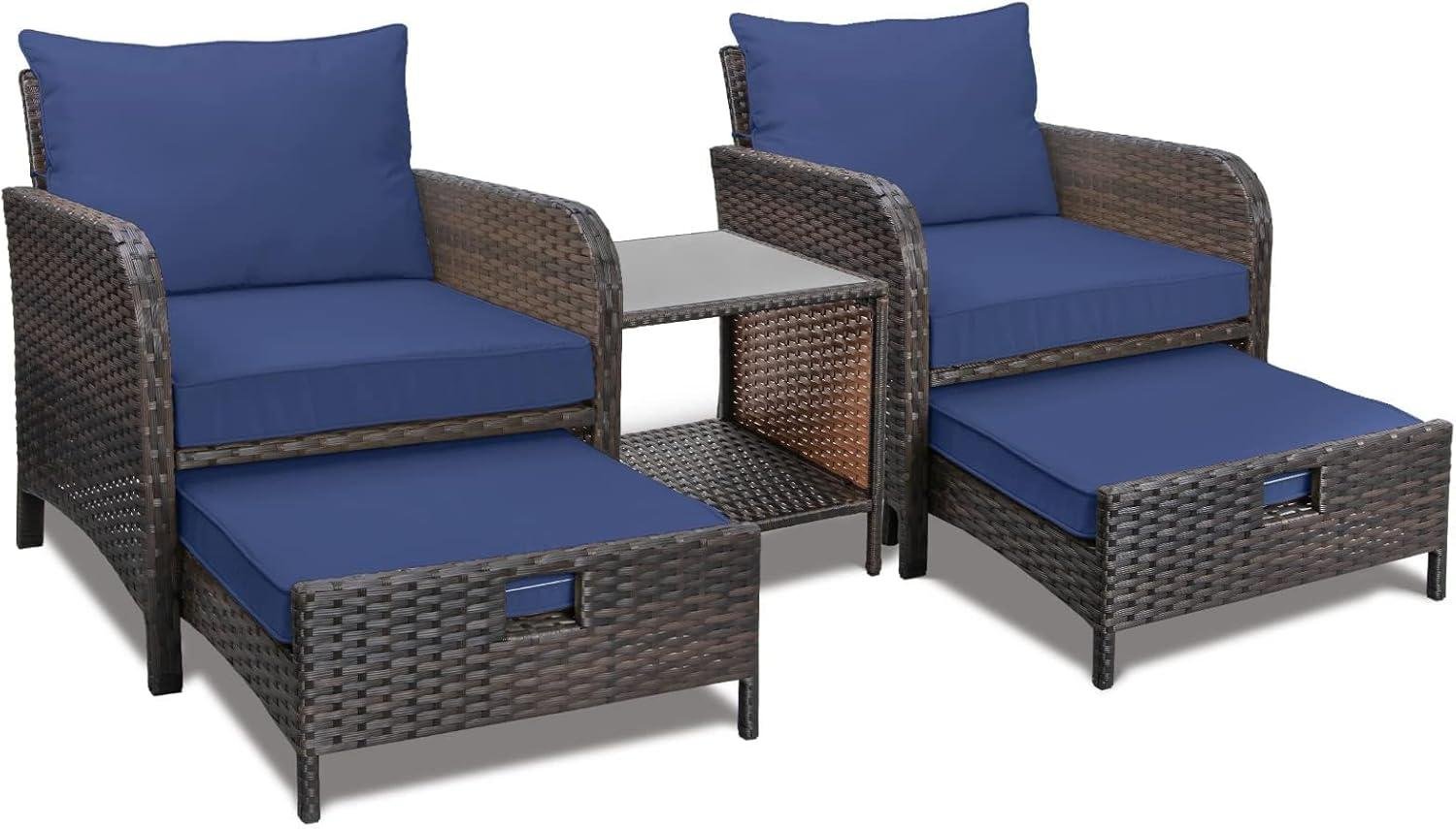 My Take on LEVELEVE 5-Piece Wicker Patio Set
