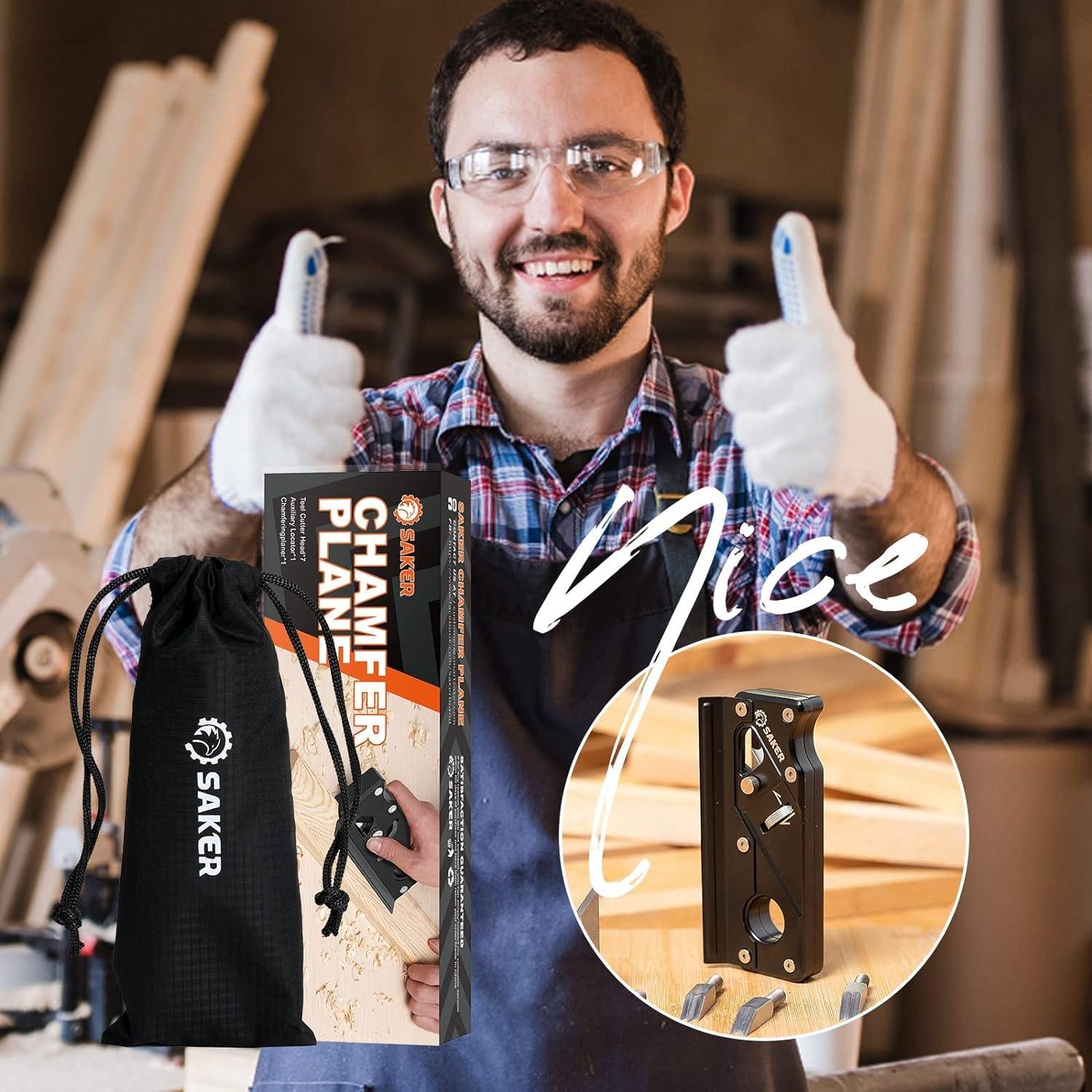 Saker Chamfer Plane review: Right for Our Home Shop?