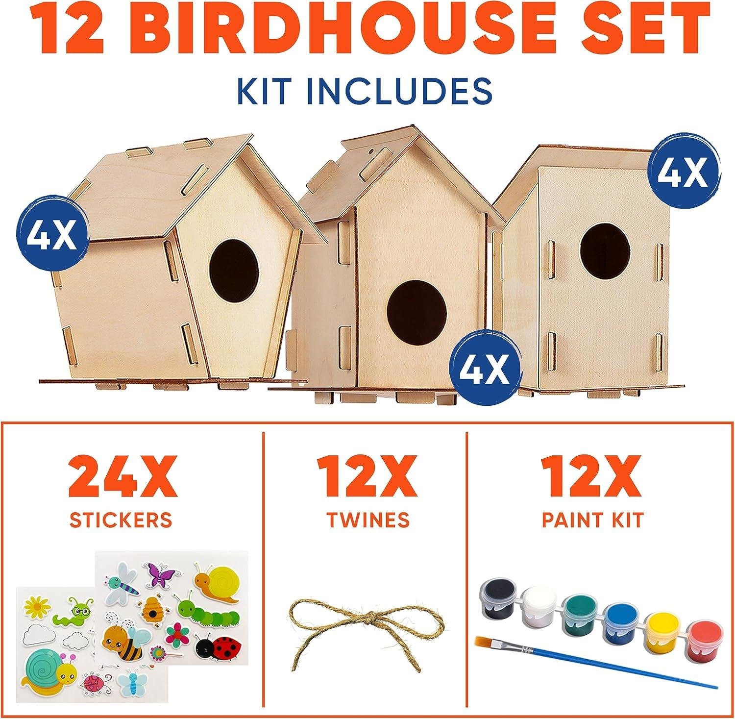 12 DIY Birdhouse Kits Review: Right Home-Shop Kit?