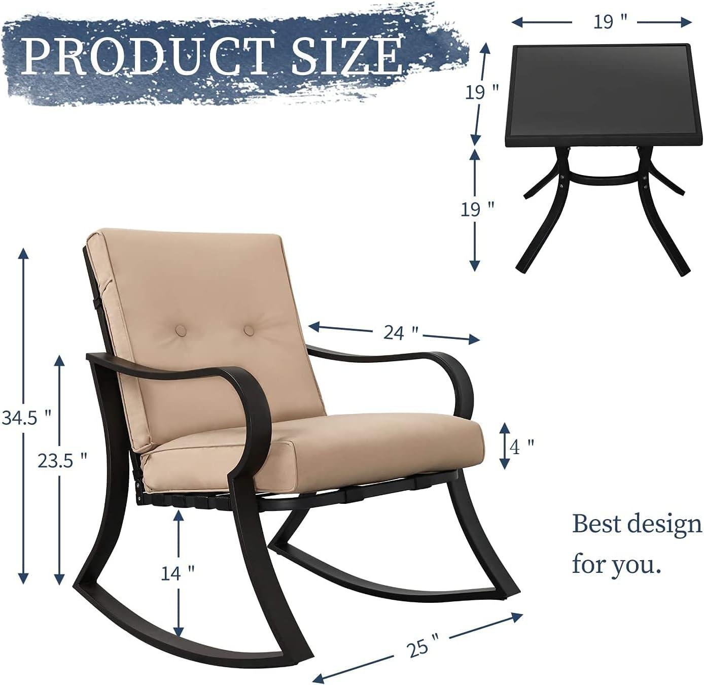 I Tried the‌ Oakcloud Oakmont Rocking Bistro Set