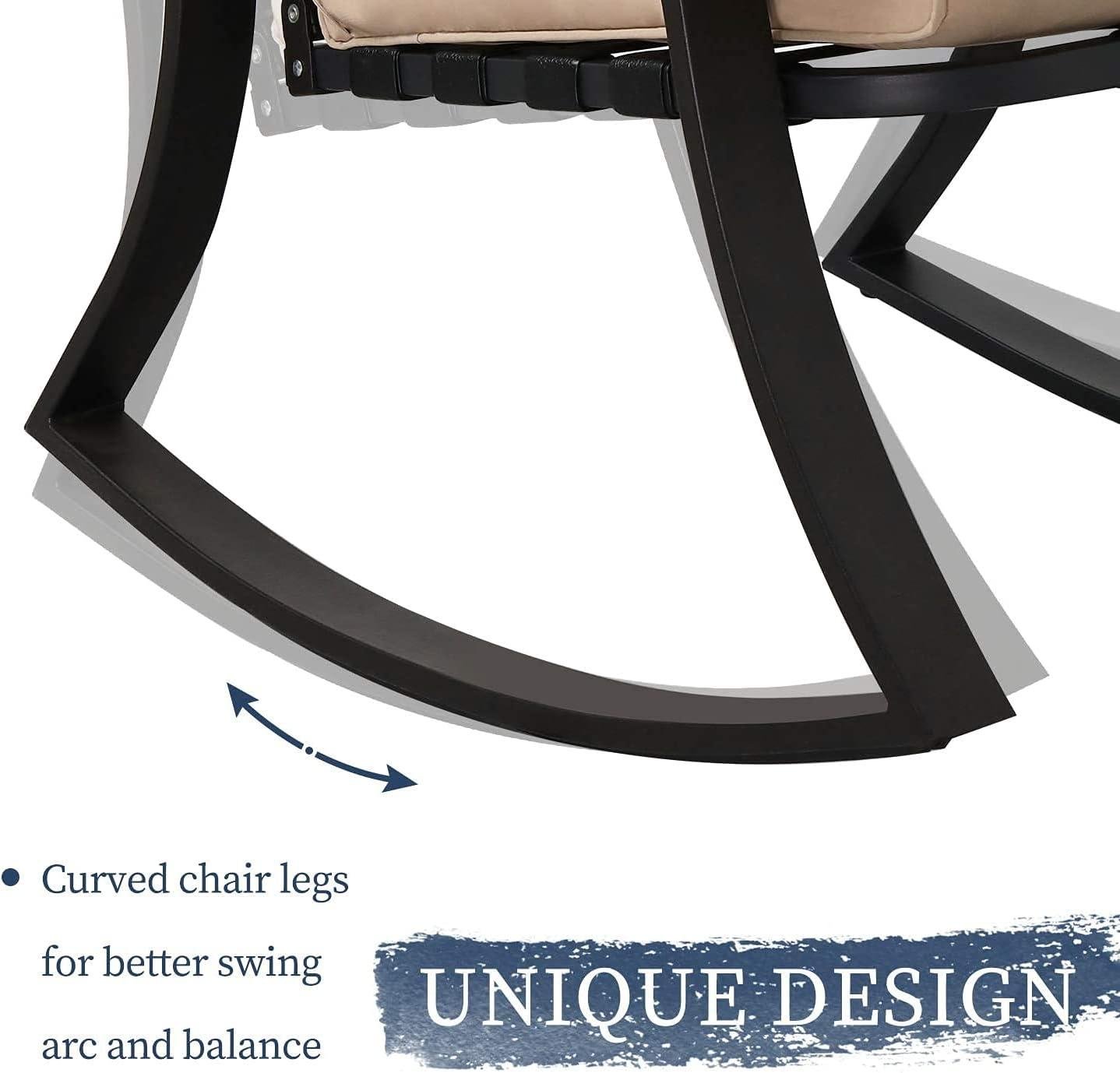 I Tried the Oakcloud Oakmont Rocking Bistro Set