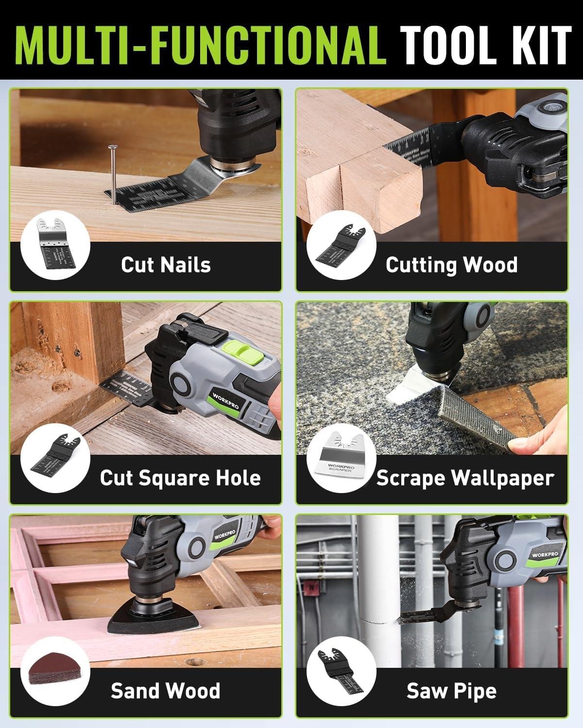 WORKPRO Oscillating Saw Review: Right for Our Shop?