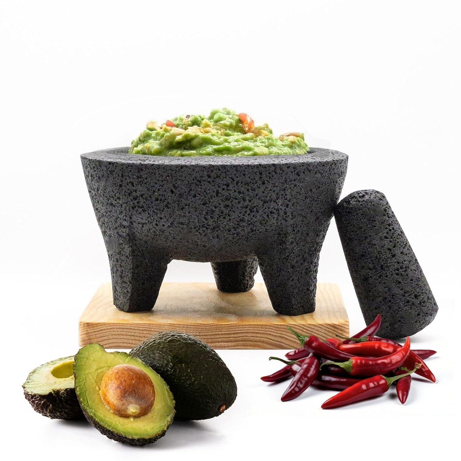 Molcajete Stone Grinder Review: right for Our Shop?