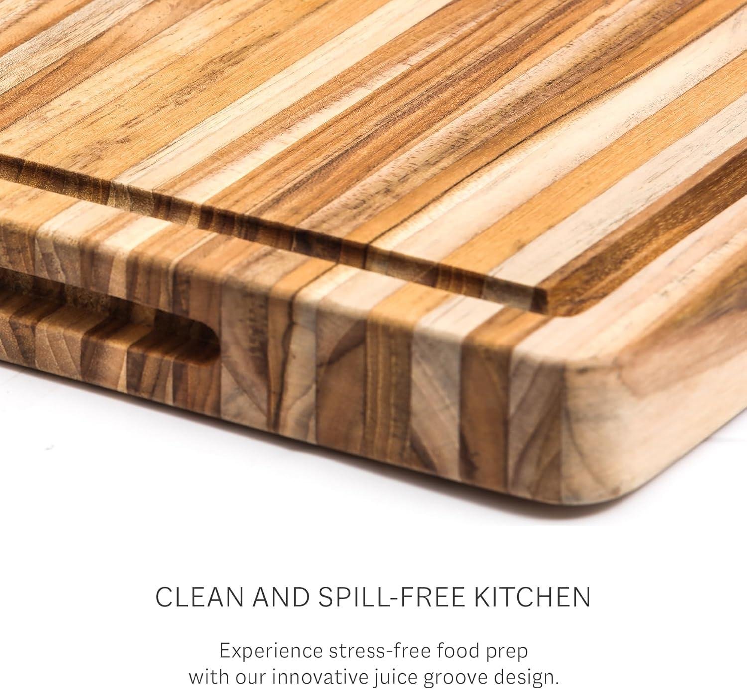 Teakhaus Carving Cutting Board Review: Right for Us?