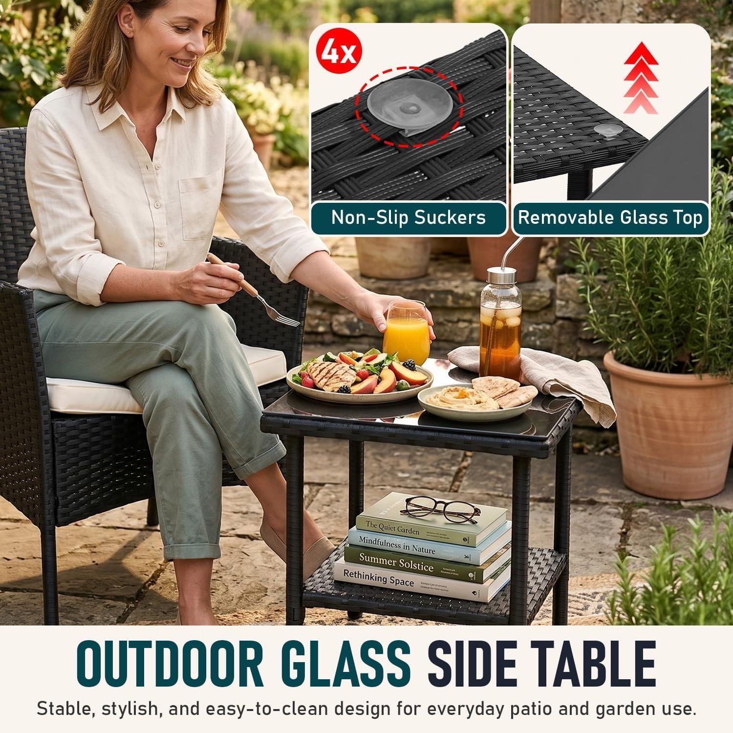 My Take on the FDW Wicker Bistro Set for Patios
