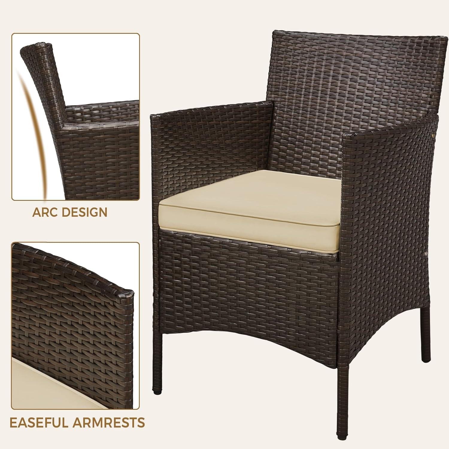 My Take on Yaheetech’s 3-Piece Wicker Patio Set
