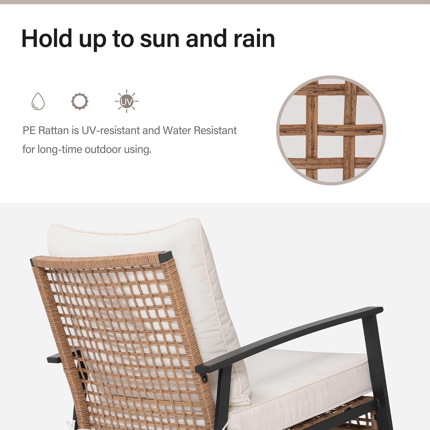 My Take on LAUSAINT’s Rocking Rattan Bistro Set