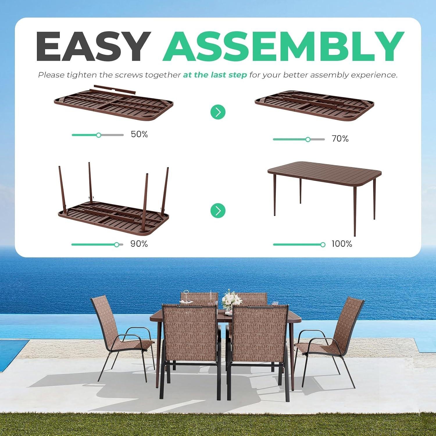 My Take on the JEAREY 5-Piece Patio ‍Set ⁢Outdoors