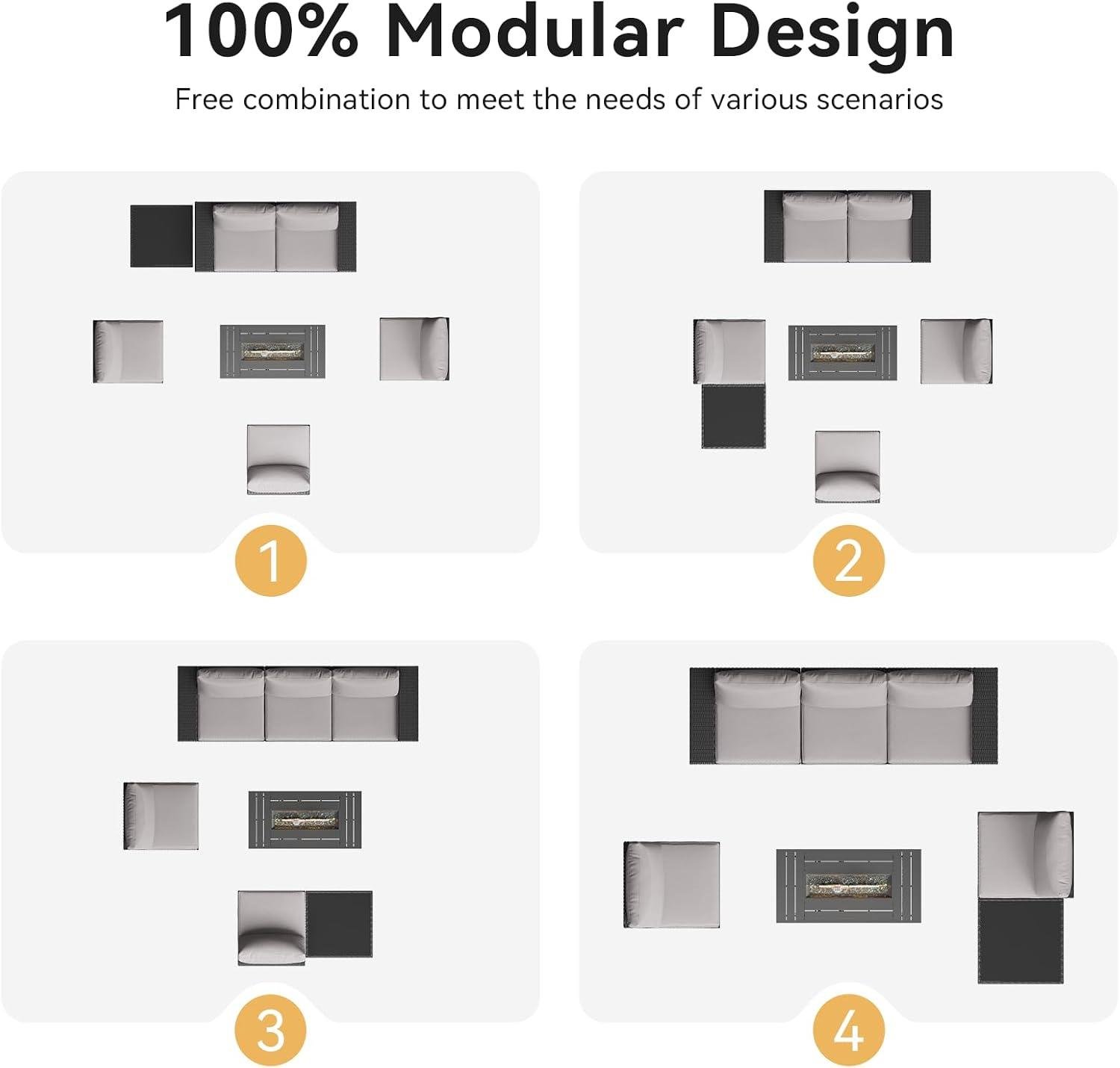 My Take on⁤ Aoxun’s 7-Piece Fire Pit Patio Set