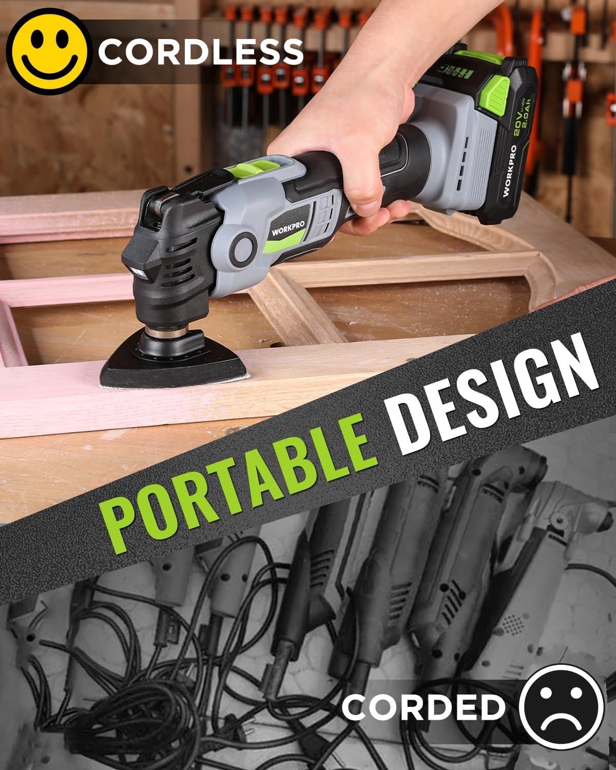WORKPRO Oscillating Saw Review: Right for Our Shop?
