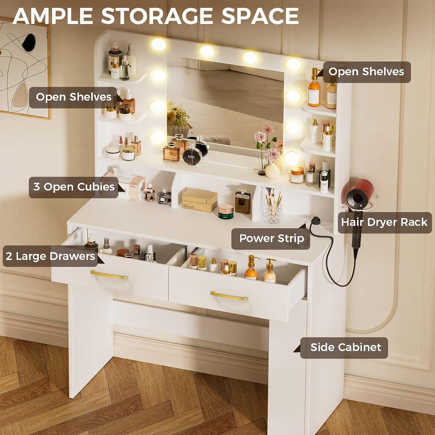 COMHOMA Vanity Desk Review: ⁣Right​ Shop Workbench?