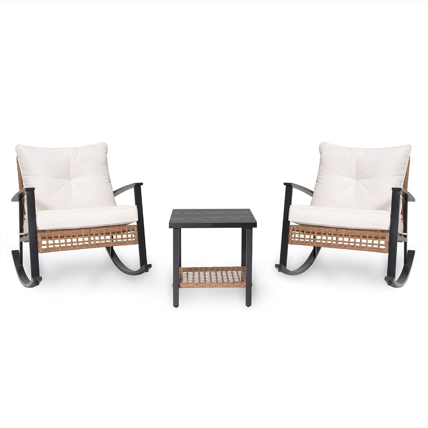 My Take on LAUSAINT’s Rocking Rattan Bistro Set