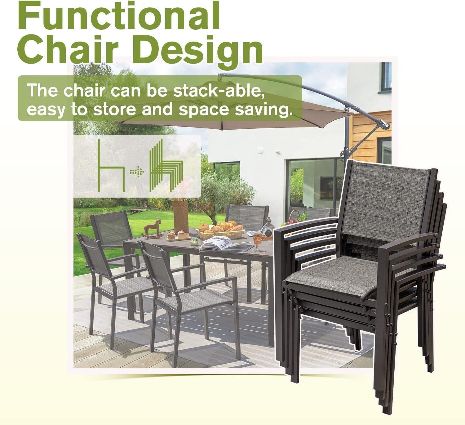 My Take on the homall 7-Piece Patio Dining Set