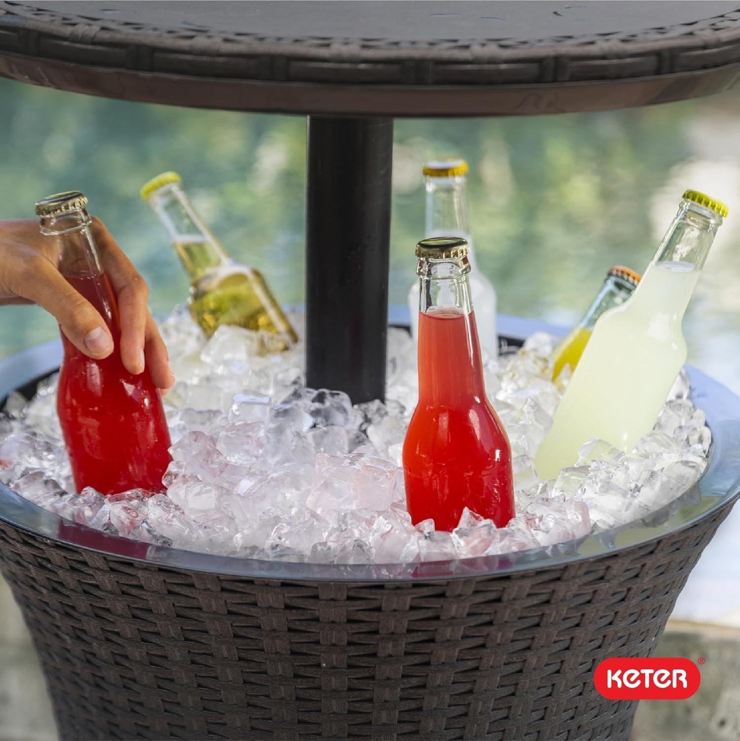 <p><strong>I Tried the Keter Cool Bar: Patio Table + Cooler</strong></p><p>“></p><h2>Pros & cons</h2><p>Looking at the <strong>Keter Pacific Cool Bar</strong> through a woodworker’s lens is a bit different than reviewing a teak bench or a cedar side table. There’s no wood species to praise (or worry about), no mortise-and-tenon joinery to admire, and no oil finish to reapply every season. This is a <strong>resin “rattan-look” piece</strong> with a clever lift-top cooler built in—so my judgment comes down to <em>fit, rigidity, finish consistency, and how well the design holds up outside</em>.</p><table class=