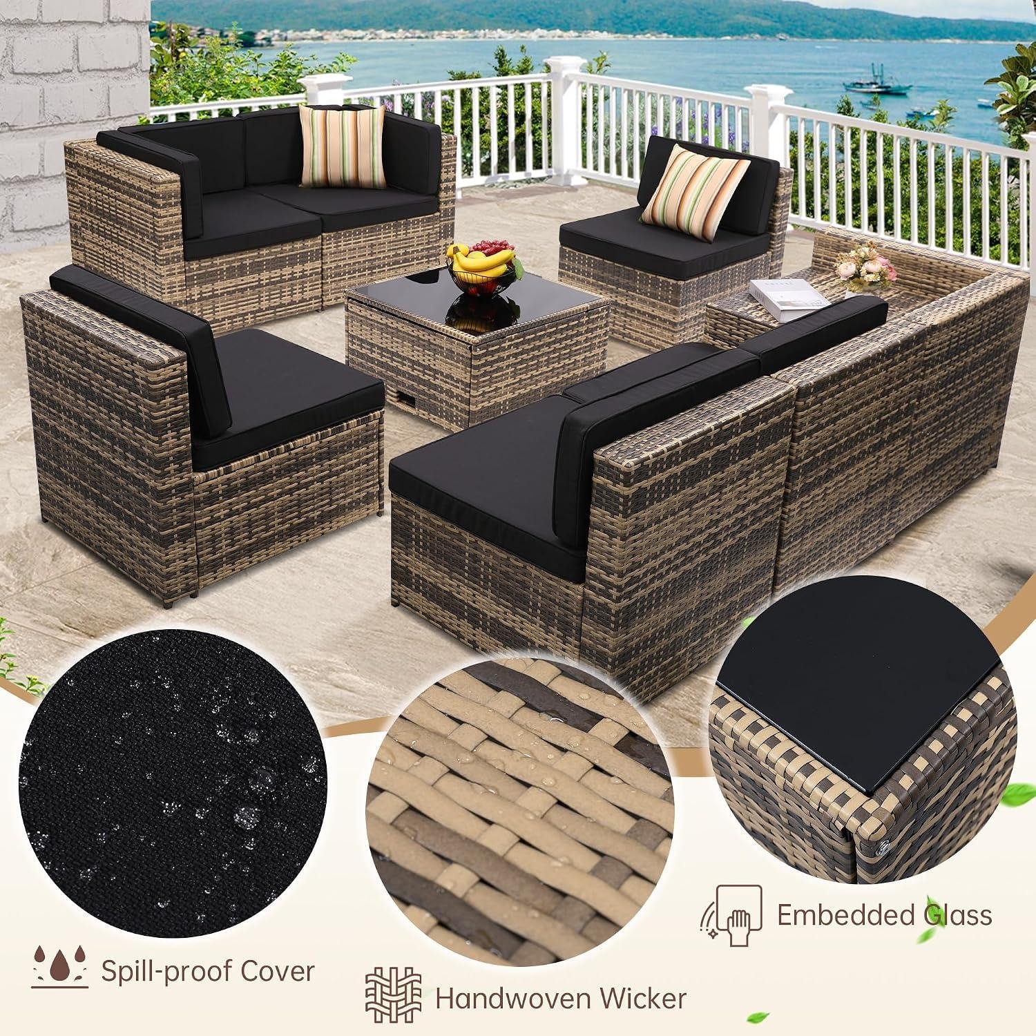 My Take on the KROFEM 8‑Piece Modular Patio Set