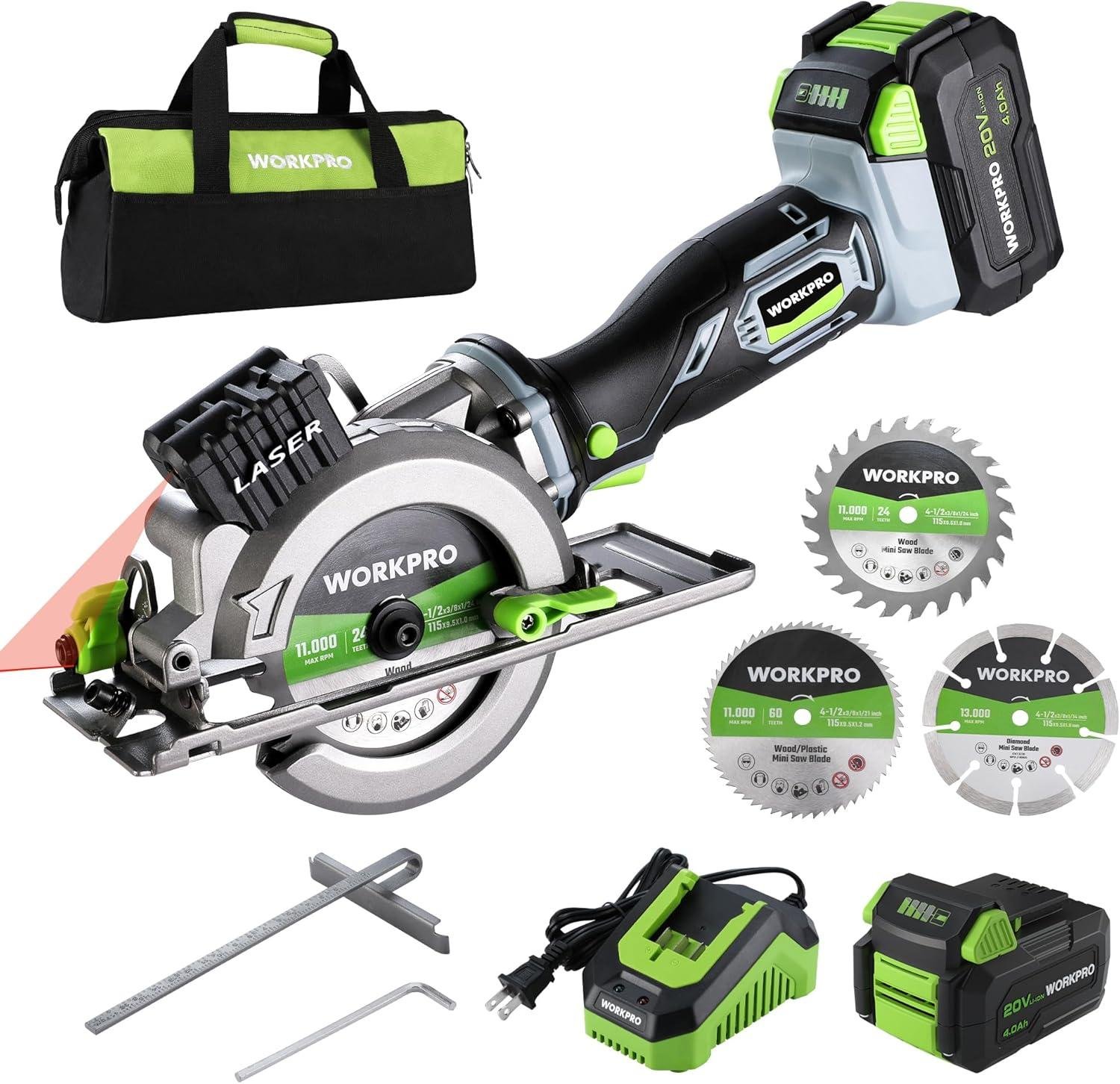 WORKPRO 20V Mini Circular Saw Review: Right for Us?