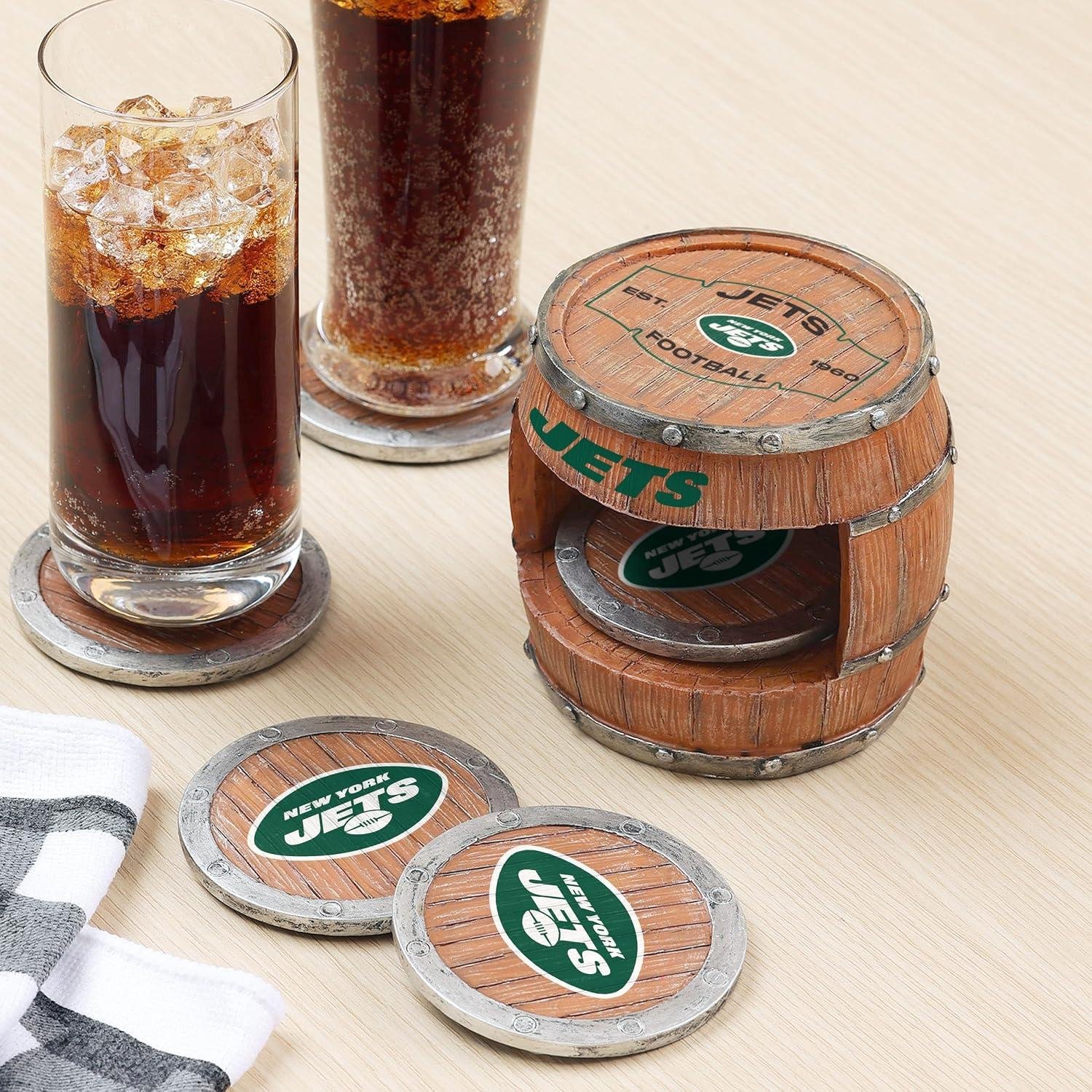 FOCO NFL coaster Set Review: Shop workbench Accessory?