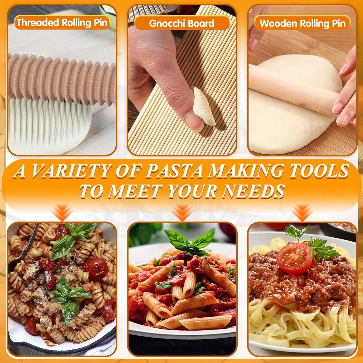 10pc Wood Pasta Rolling Pin Kit‌ Review: Our Shop Fit?