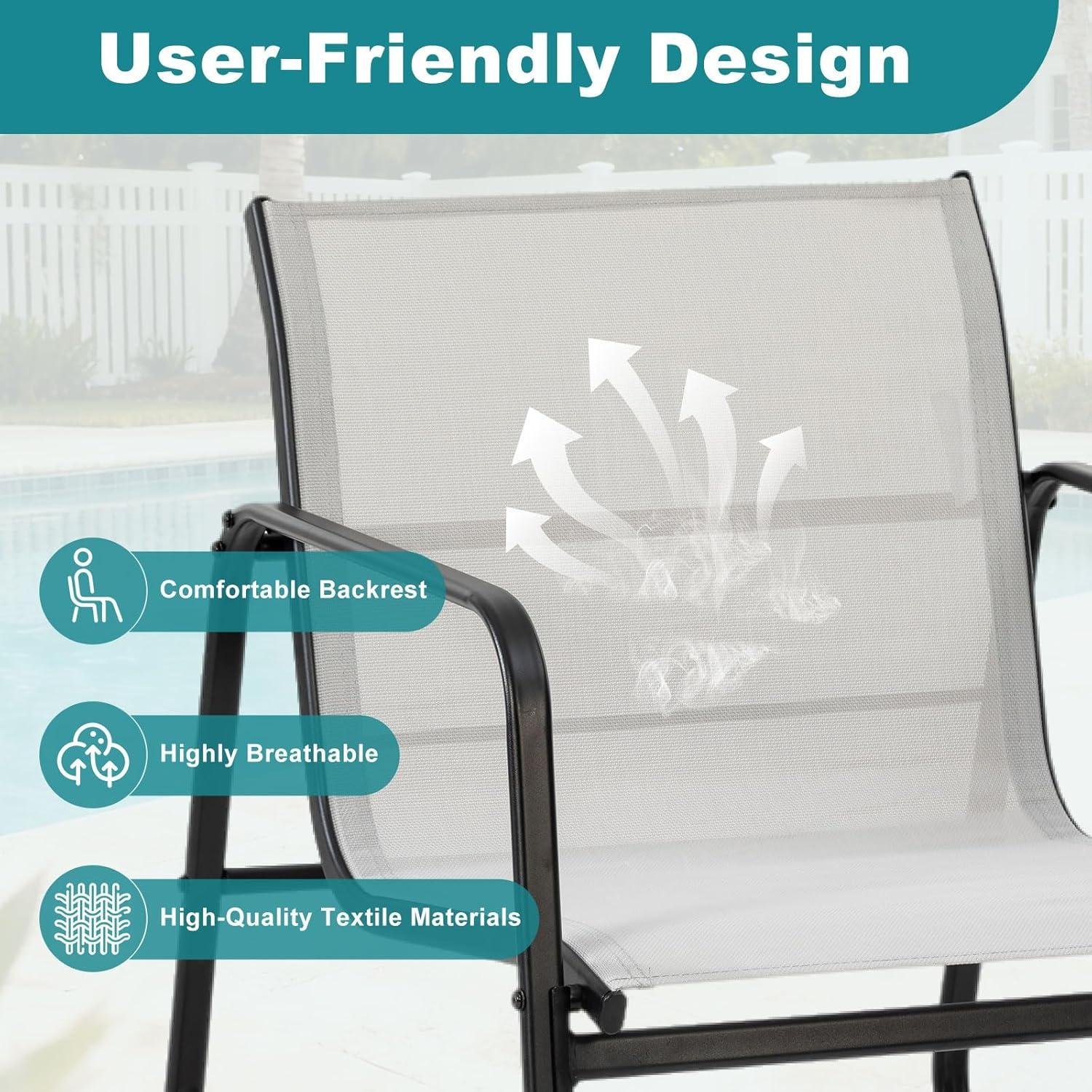 My Take on the DUMOS 3-piece Patio Set (Gray)