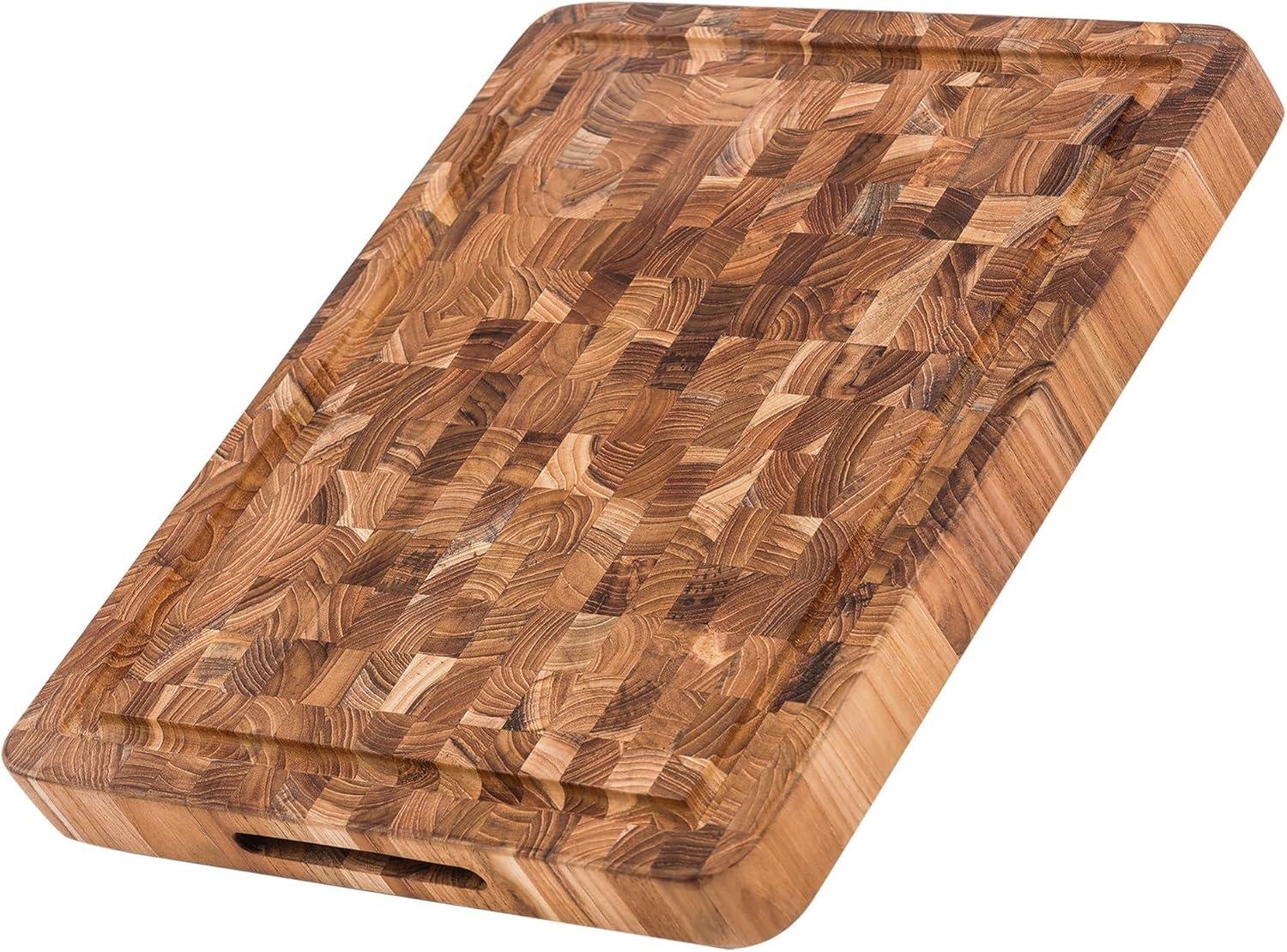 Teakhaus Carving Cutting board Review: Right for Us?