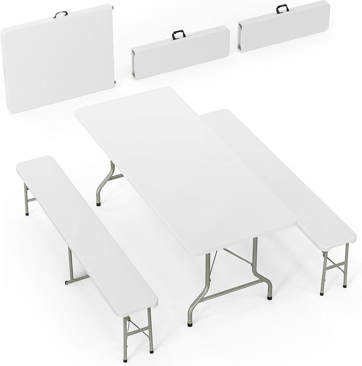 my Take on ⁣Bonnlo’s 6ft ⁣Folding picnic⁣ Table Set