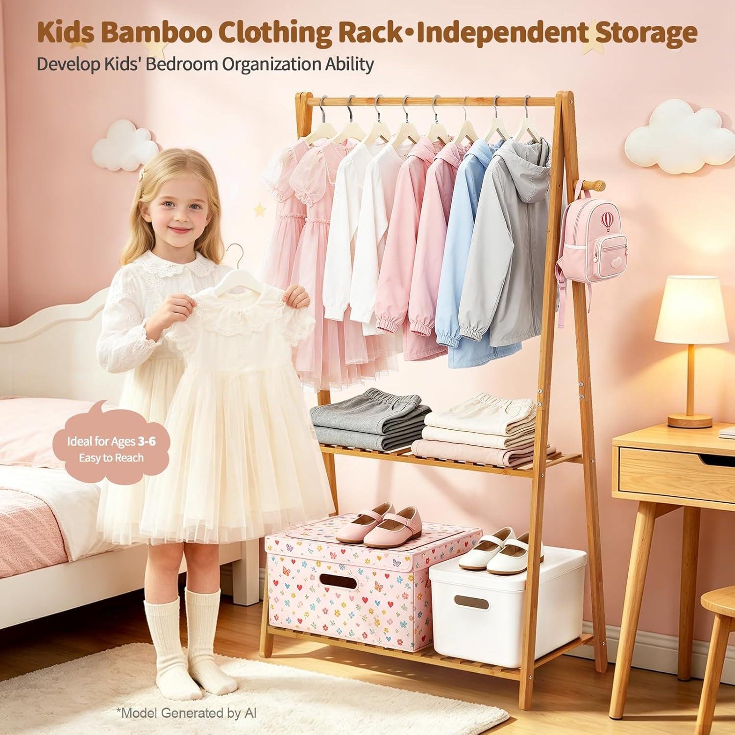 COOGOU Bamboo Garment Rack Review: Right for our Shop?