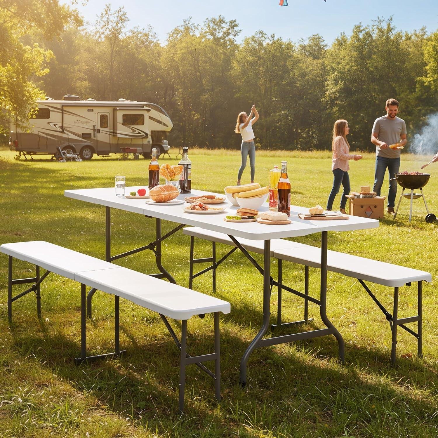 My Take on Bonnlo’s 6ft Folding Picnic Table Set