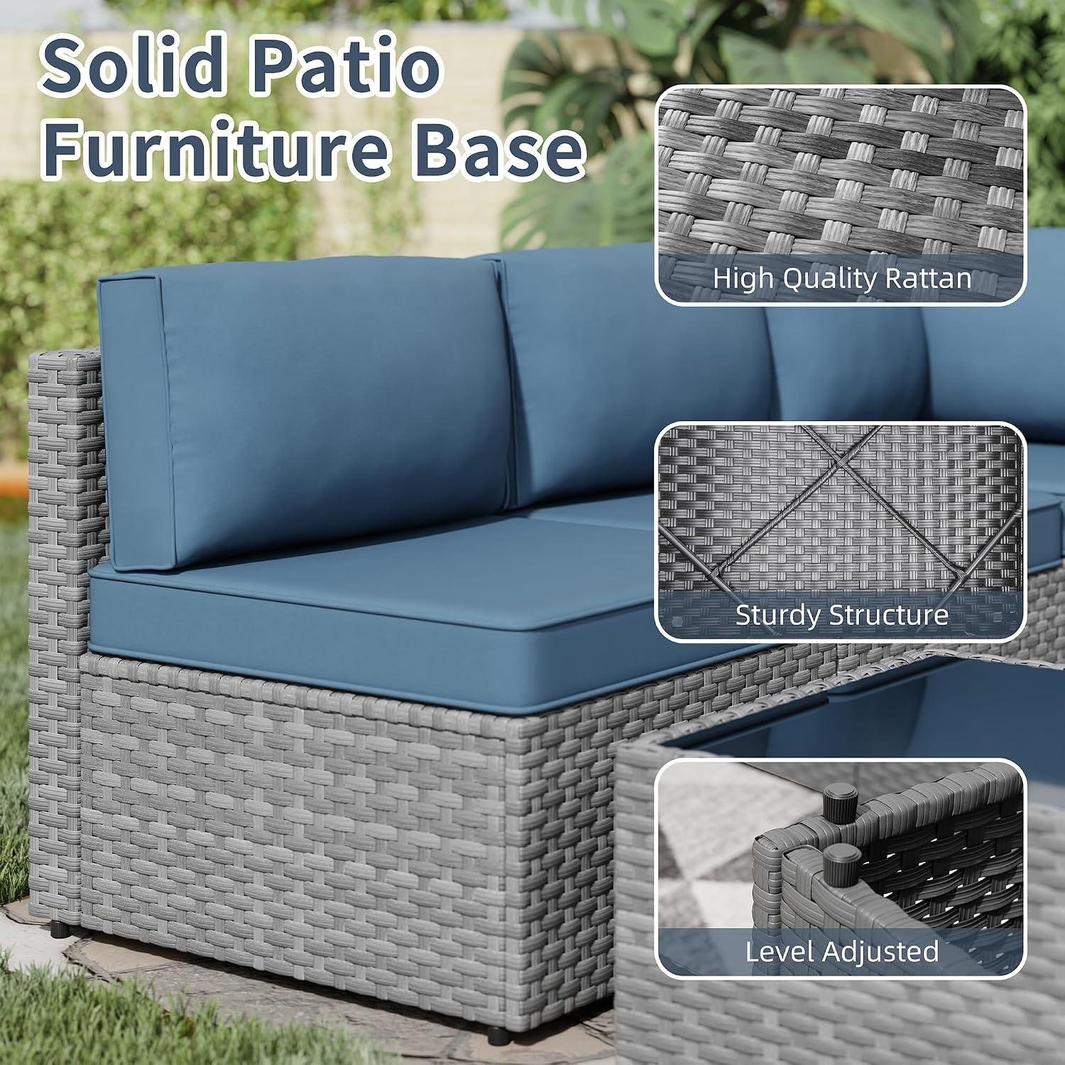 Building My Patio ‌Nook: SUNLEI⁤ 5-Piece⁢ Rattan Set