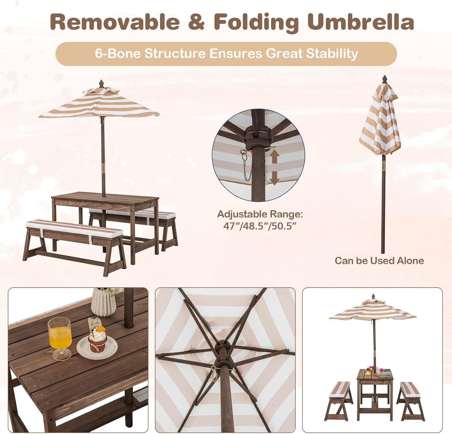 I Built It: HONEY JOY Kids Picnic Table Review