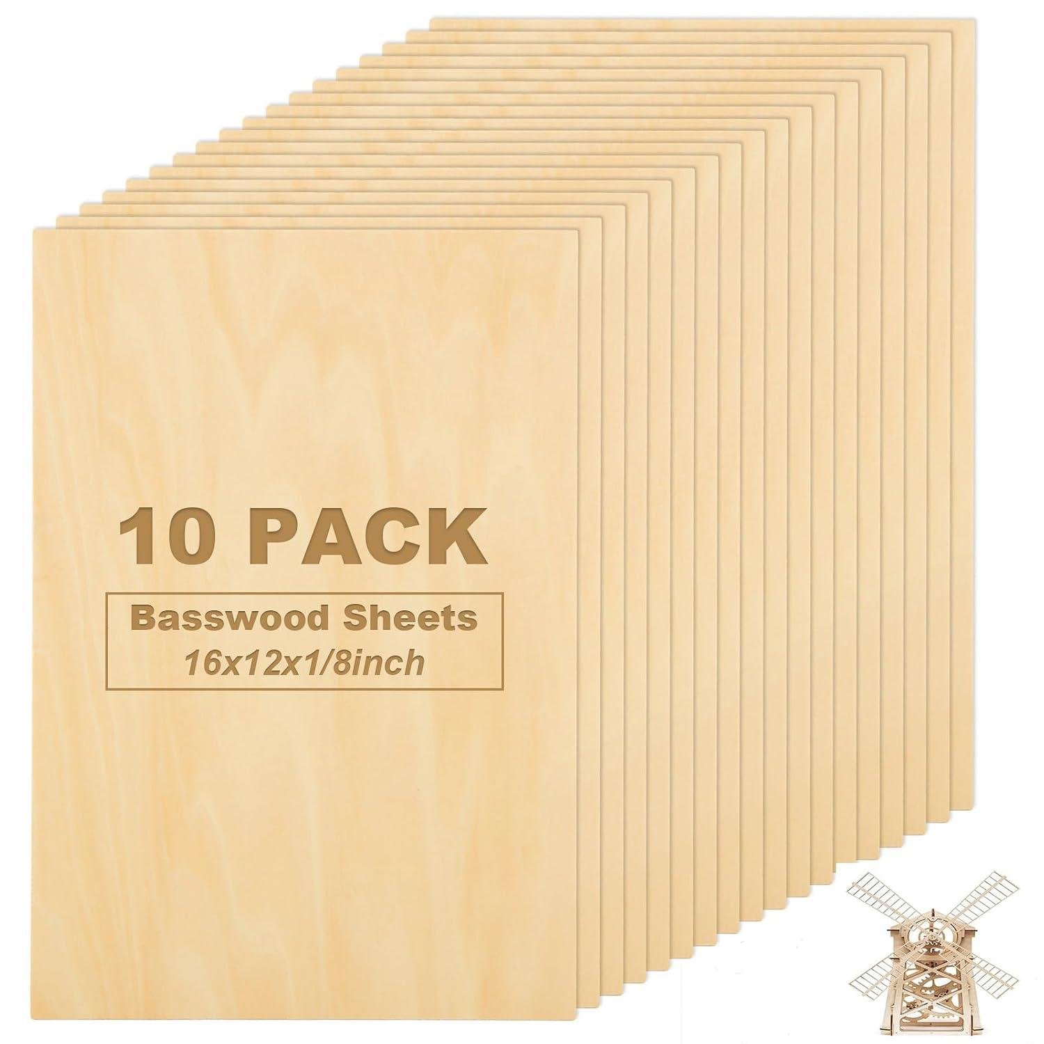 Basswood Sheets Review: Right for Our Laser Cutter?