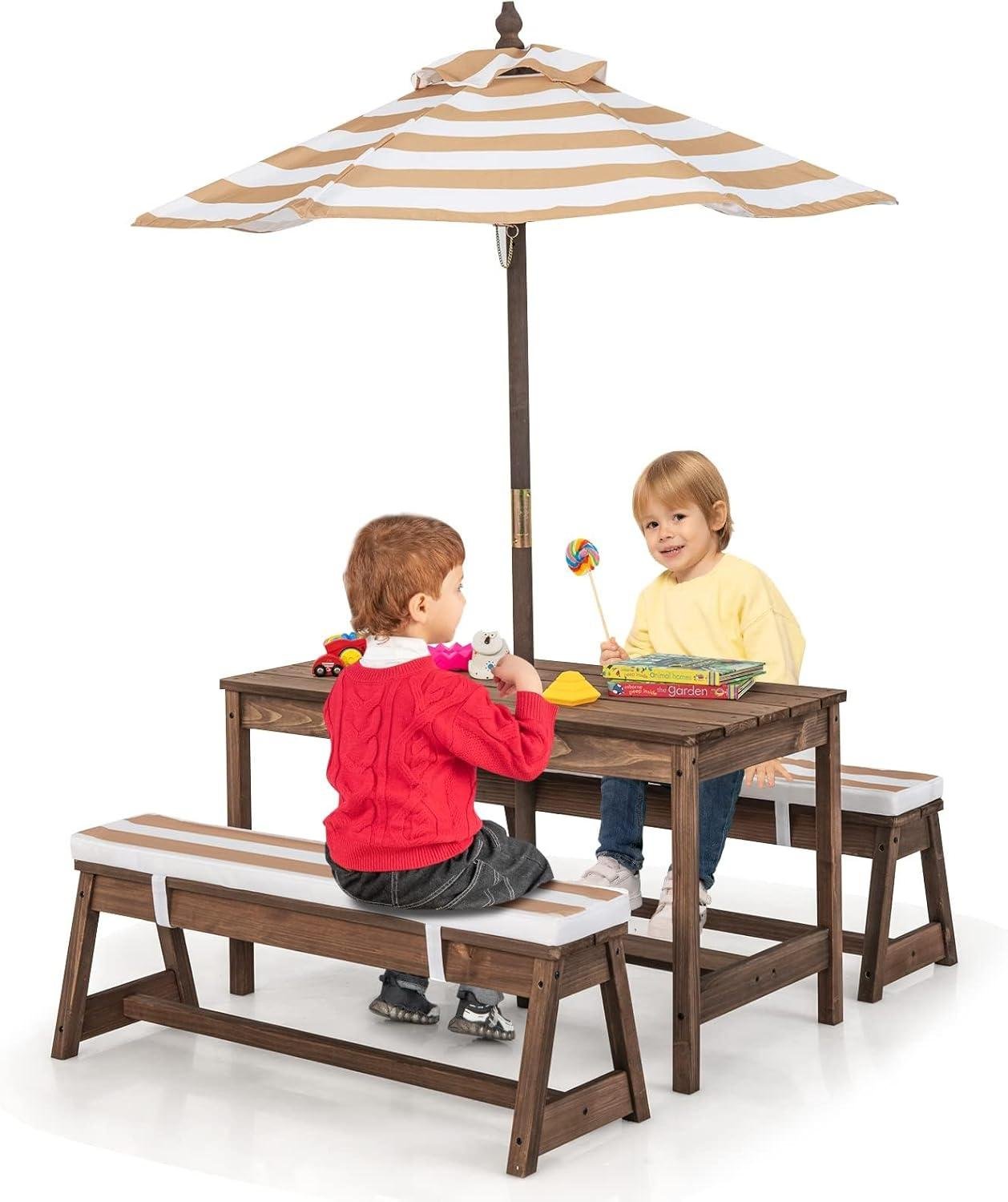 I Built It: HONEY JOY Kids Picnic Table review