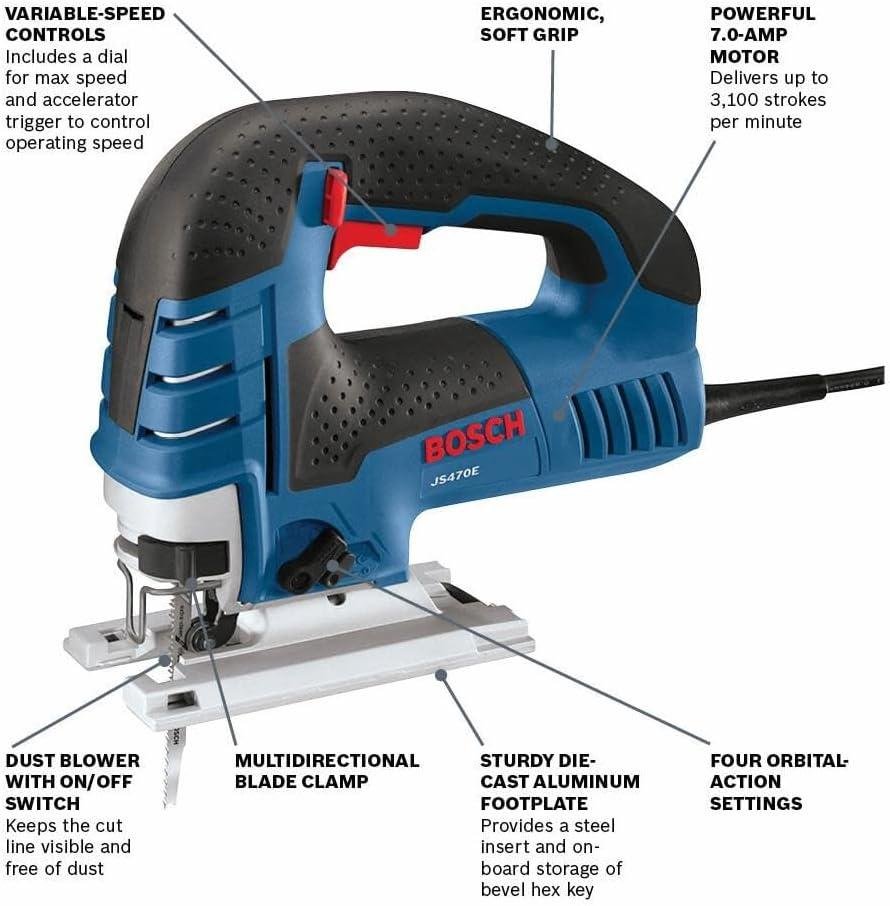 BOSCH JS470E Jigsaw Review: Right for Our Shop?