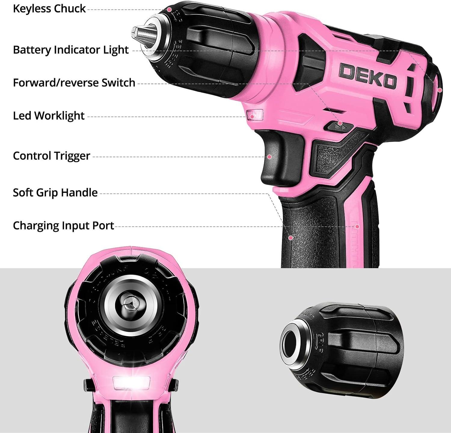 DEKOPRO⁤ 8V Cordless Drill Kit Review: Our Shop Fit?
