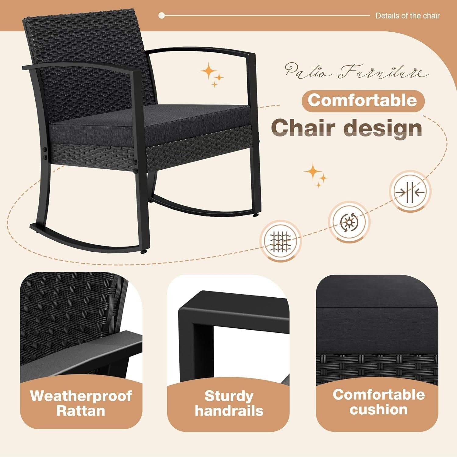 My Take on the Greesum Rocking Bistro Set Outdoors