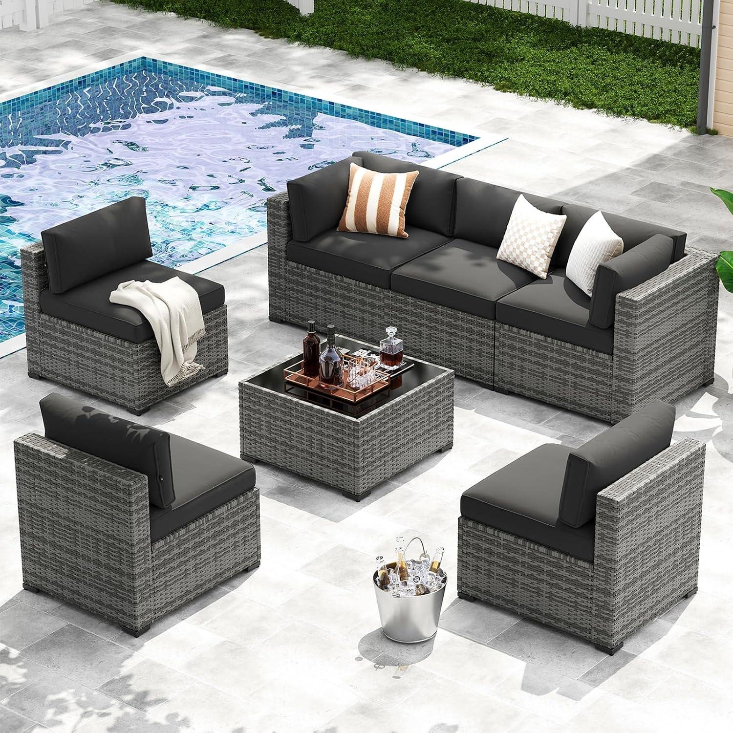 My Take: A Durable 7-Piece Wicker Patio Set