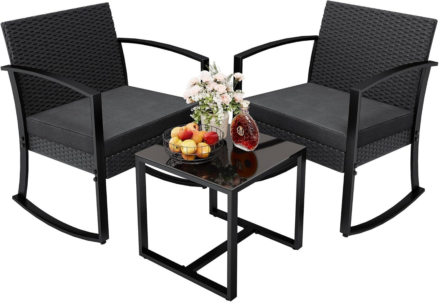 My Take on the Greesum Rocking Bistro Set Outdoors