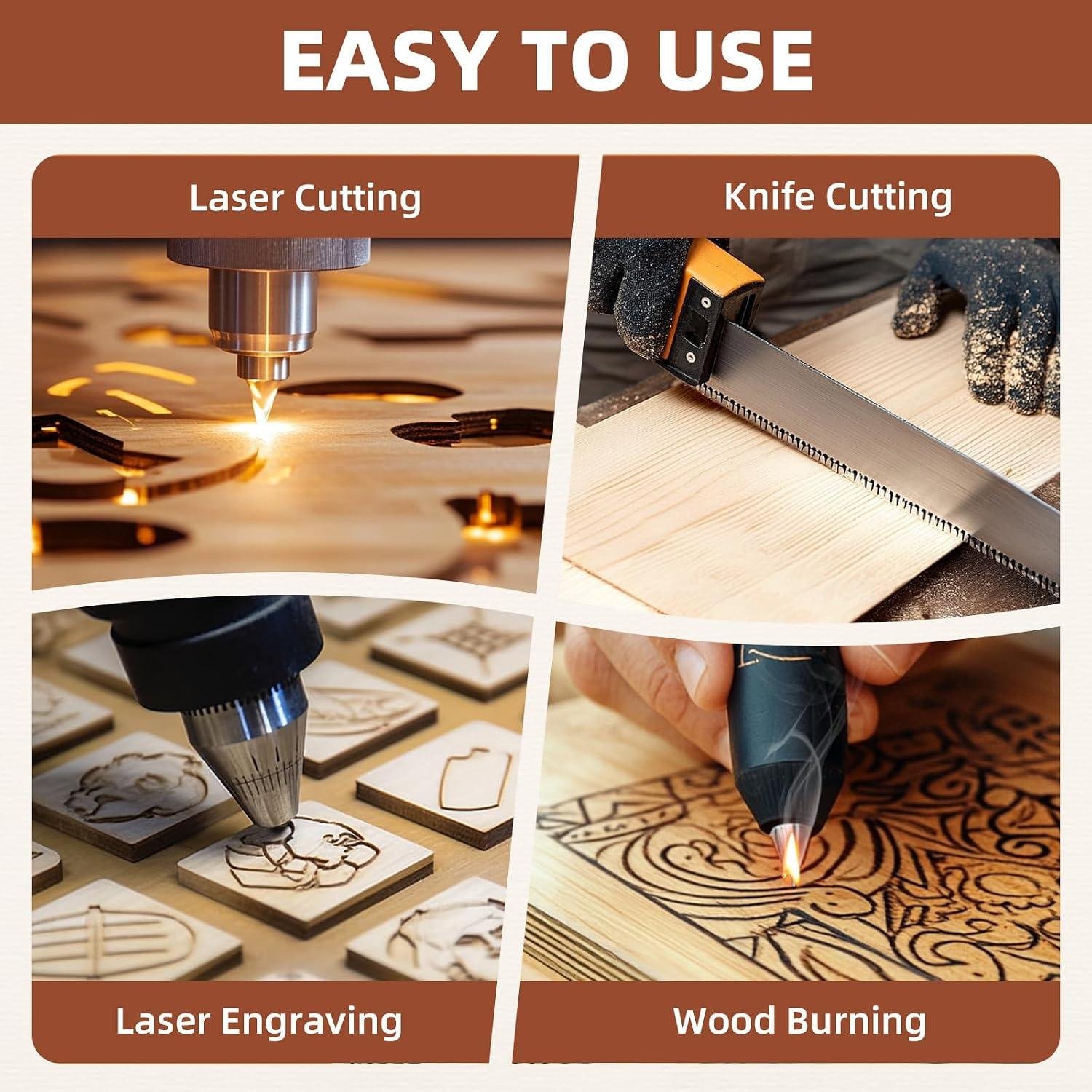 Rowood Cherry Plywood Review: Right for Our Laser?