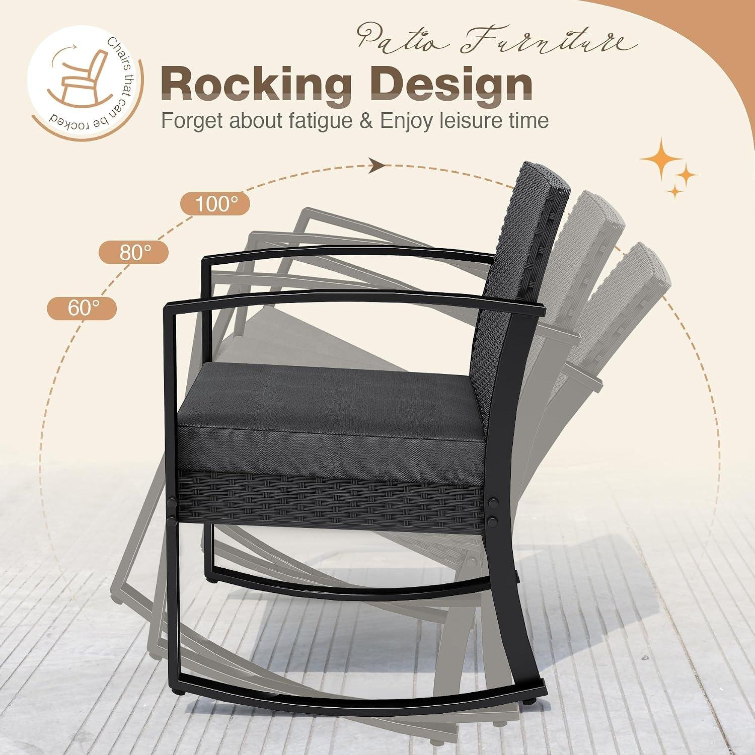 My Take on the Greesum Rocking Bistro Set Outdoors
