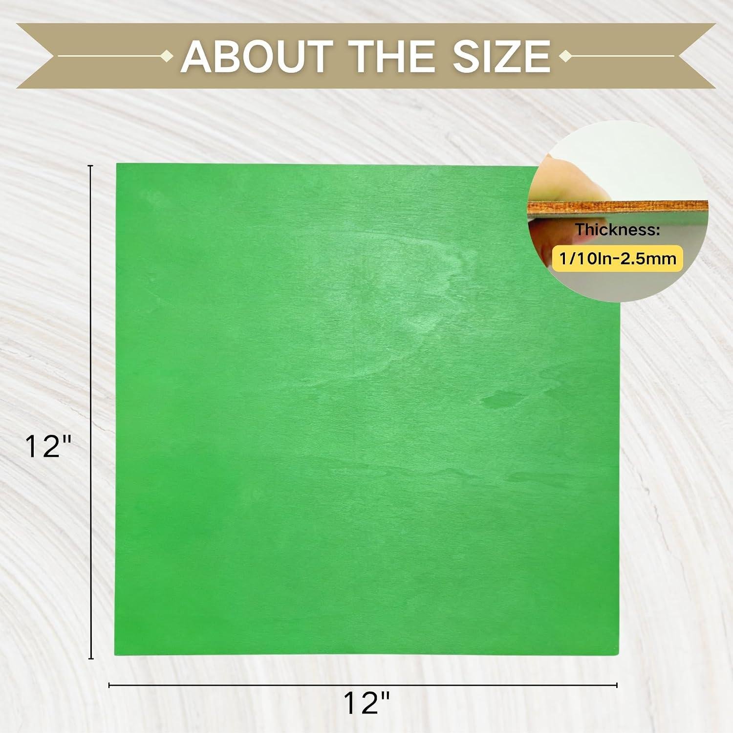 15Pk Colored Plywood Review: Laser Engraving Sheet?