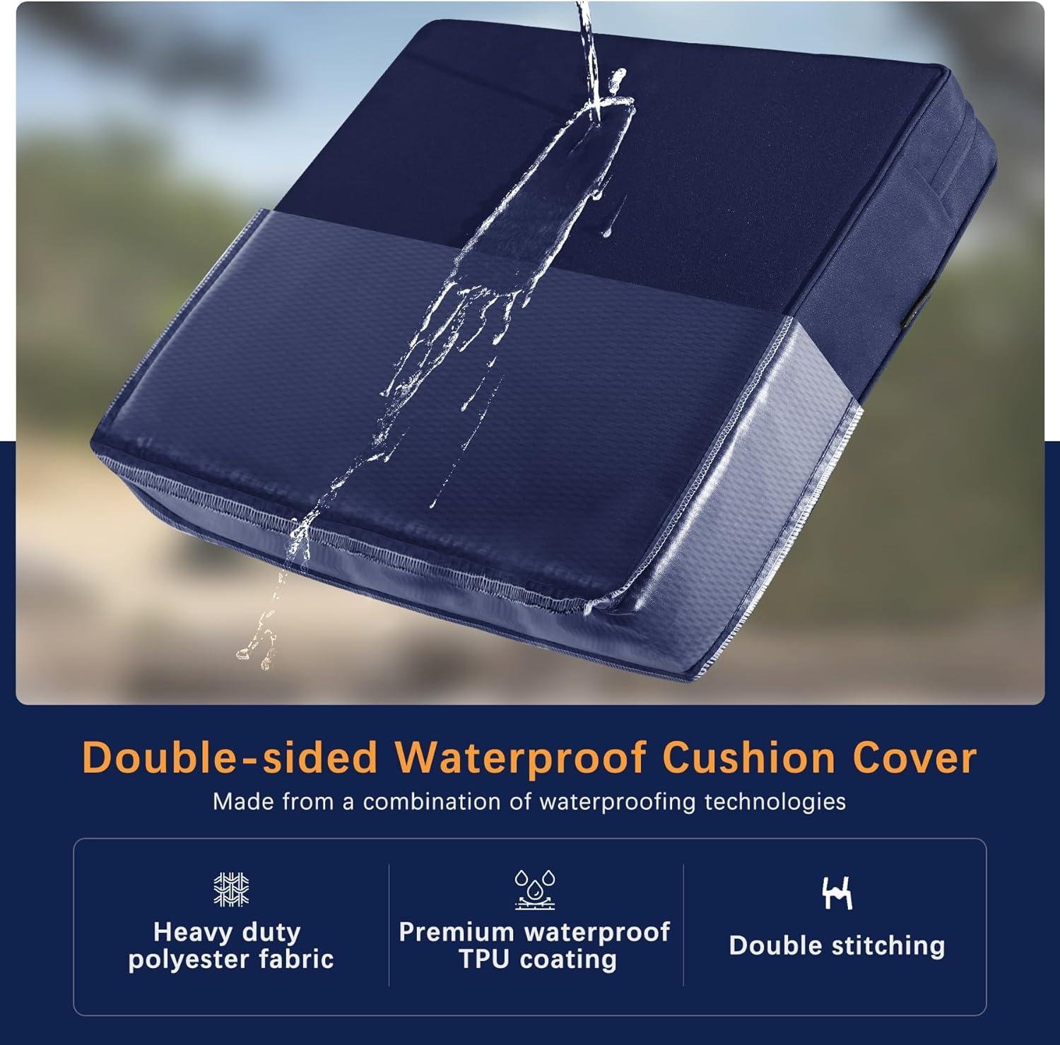 Favoyard 24x24 Waterproof Cushions: My Patio Take