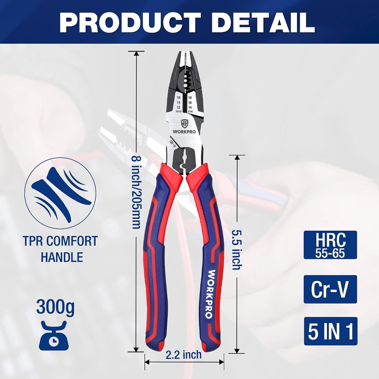 WORKPRO Linesman Pliers Review: Right for Our Shop?