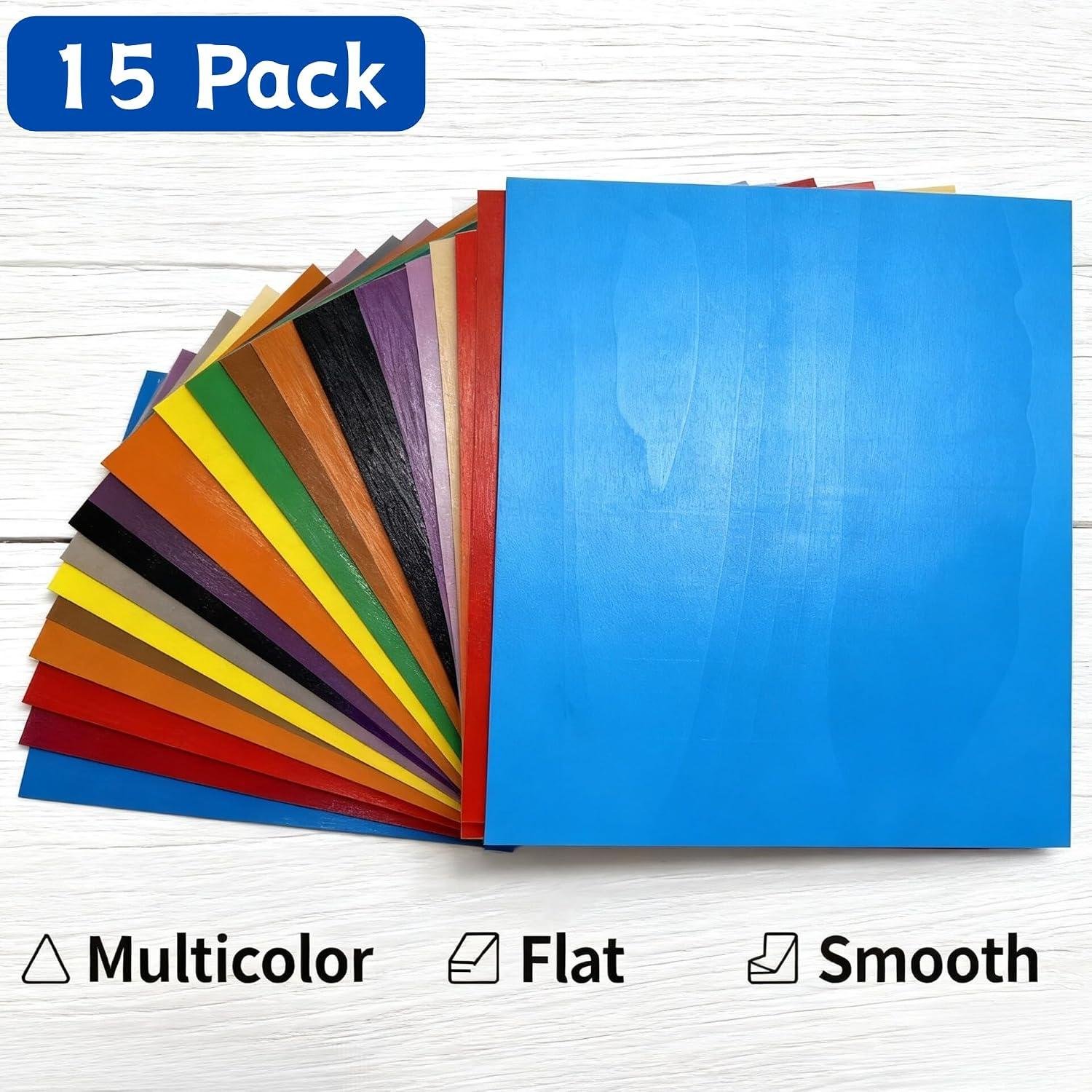 15Pk Colored Plywood Review: Laser Engraving Sheet?