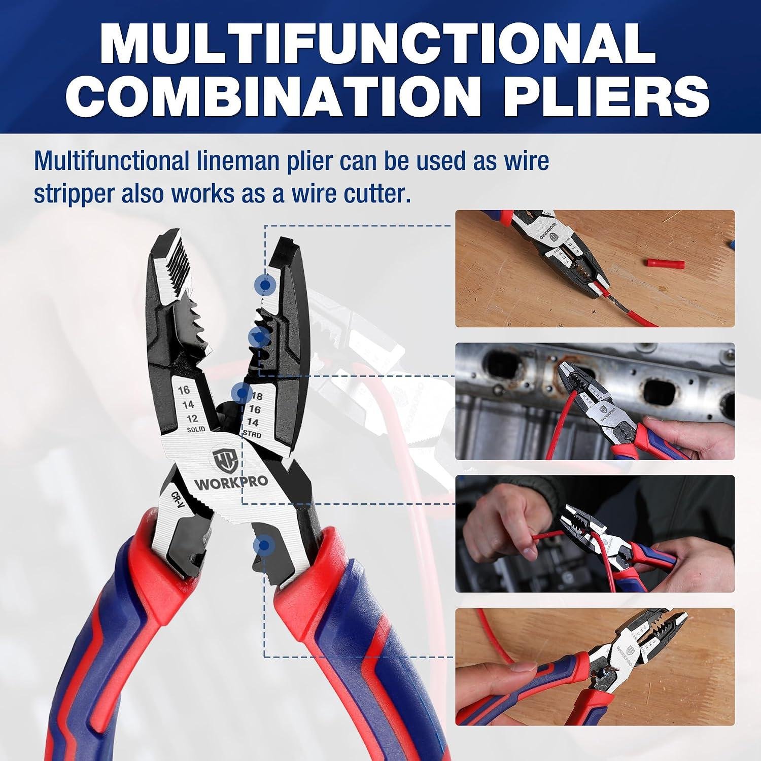 WORKPRO Linesman Pliers Review: Right for Our Shop?