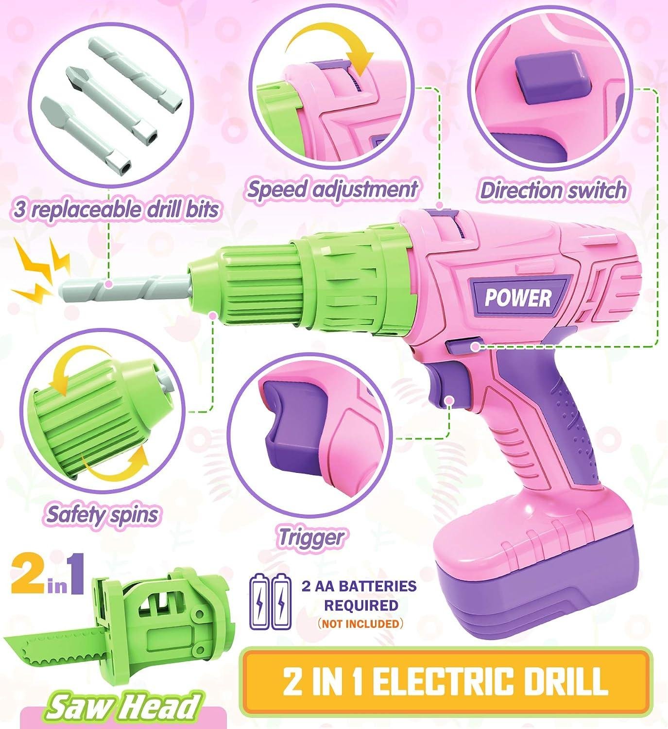 Kids Toy Drill & Jigsaw Saw Review: Right for Our Shop?