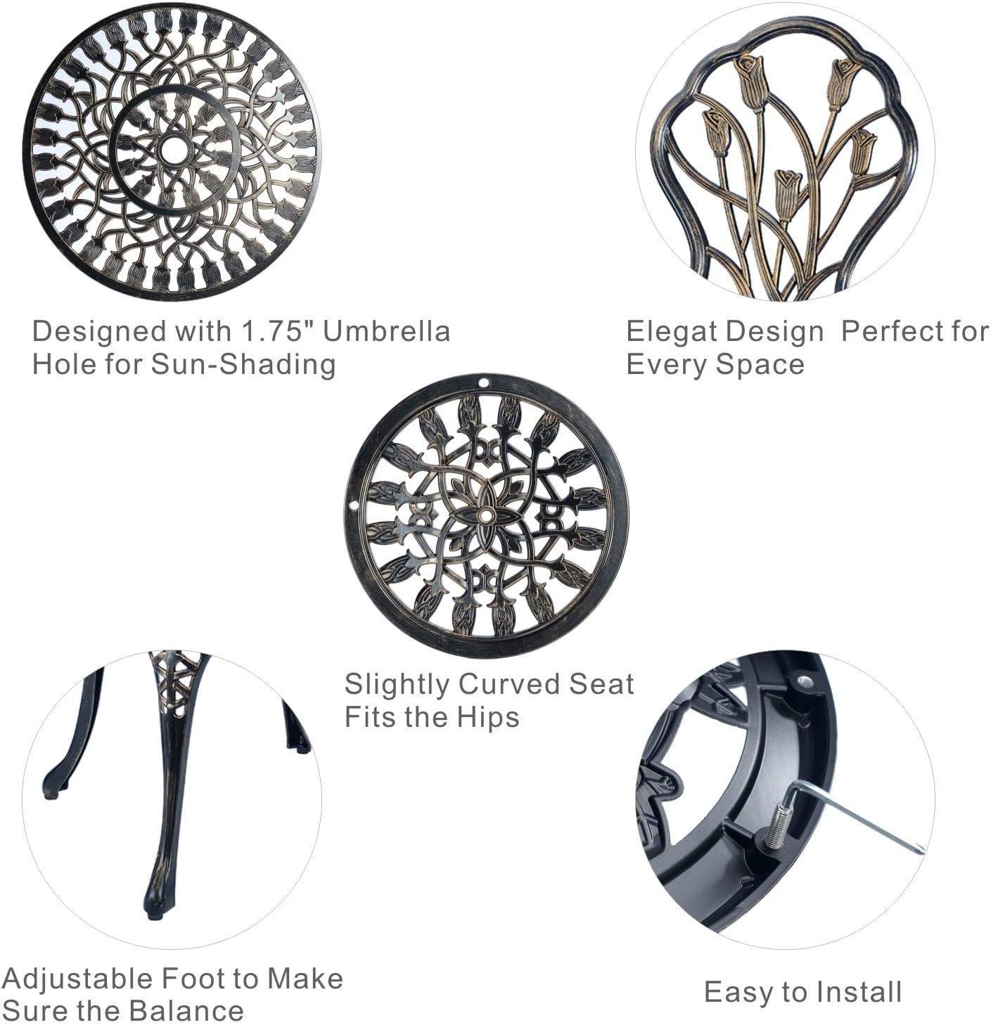 Why I Like This Anti-Rust Cast Aluminum Bistro Set